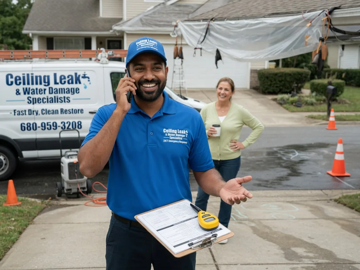 Ceiling Leak Cleanup Comins, MI FAQs