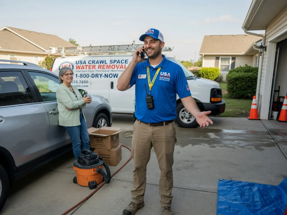 Crawl Space Water Removal Comins, MI FAQs